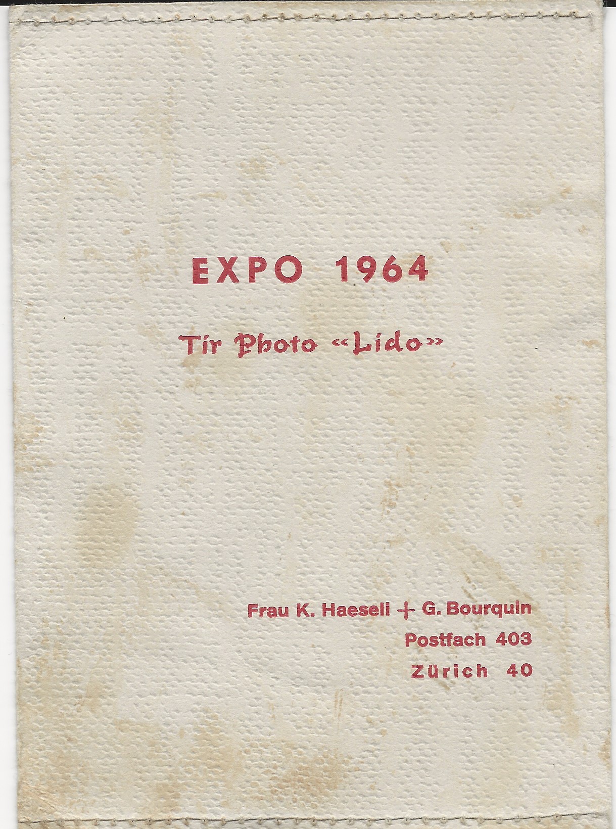  Villa Saint Jean International School  1964 Outing to EXPO Lausanne 1964 Photo Cover