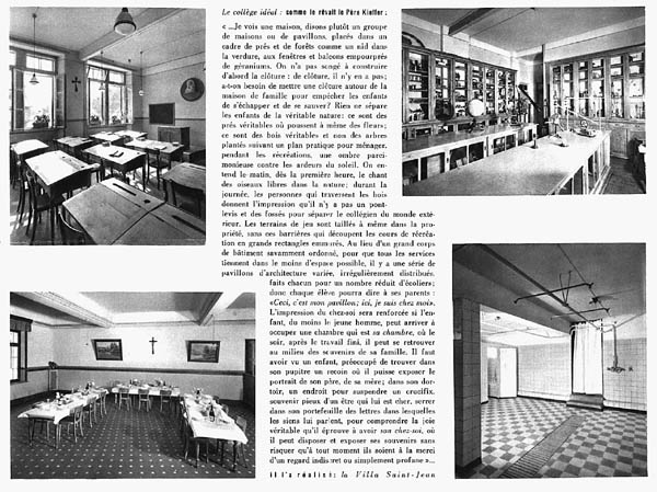  PHOTO Villa St Jean  Collège Français 1960 Advertising Brochure 3 