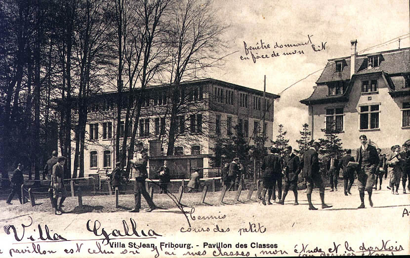  PHOTO of POSTCARD of College Villa St-Jean Pavillons St-Jean et des Ormes 1907