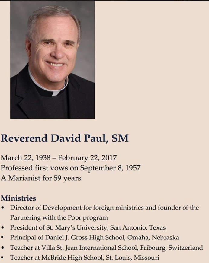  Rev David Paul