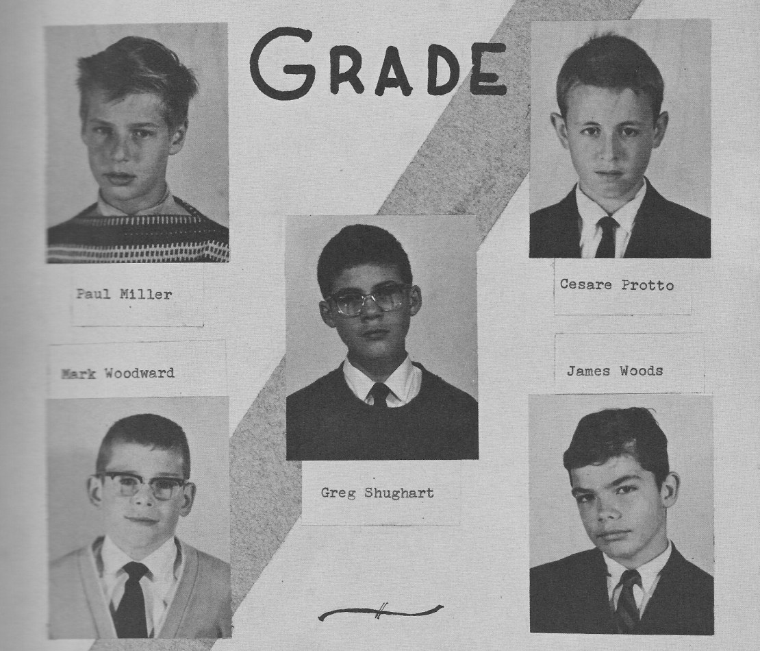 8th Grade Individual Photos 2 for for Villa Saint Jean International School  1964 Yearbook Le Chamois