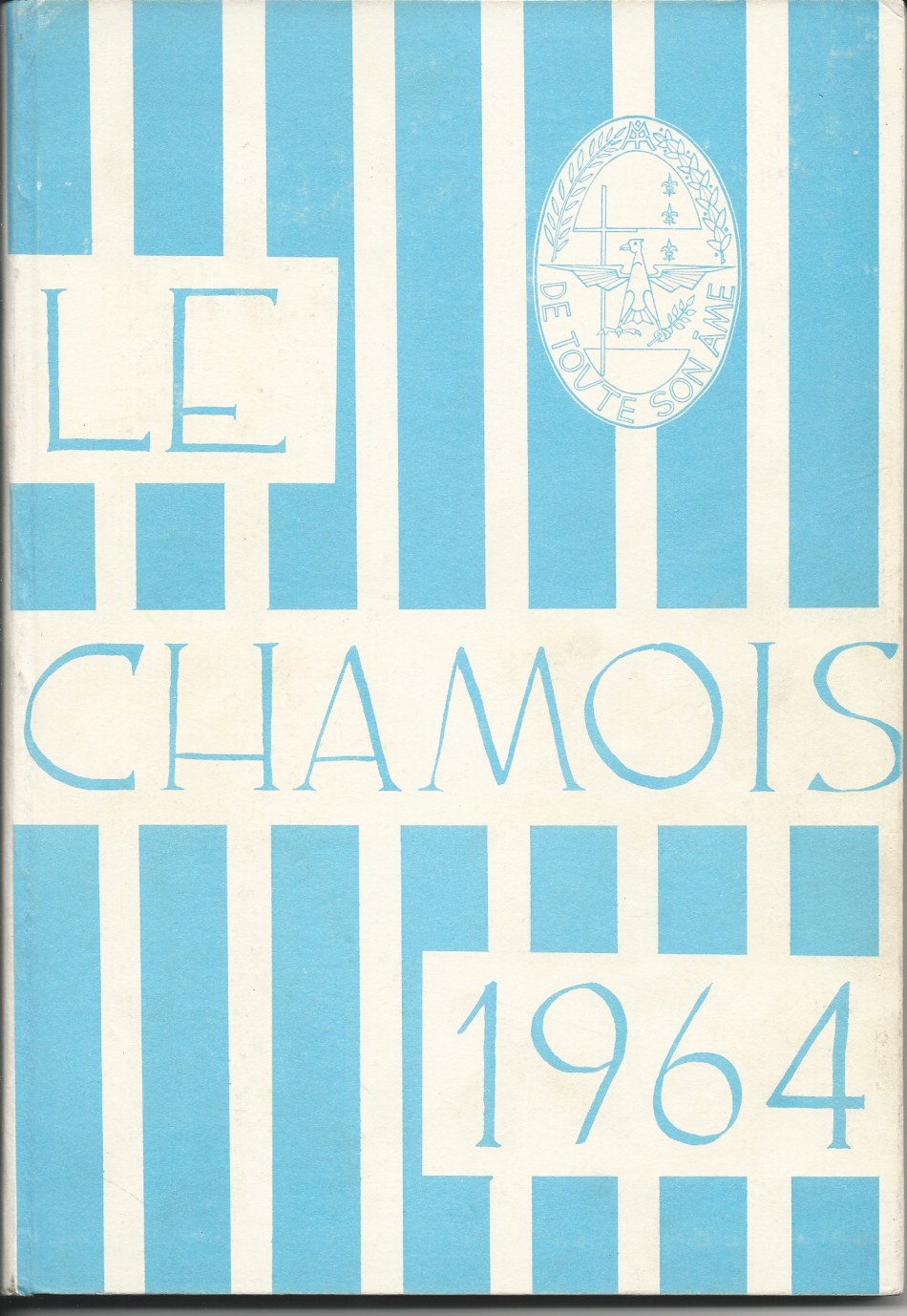 Front Cover of Villa Saint Jean International School  1964 Yearbook Le Chamois