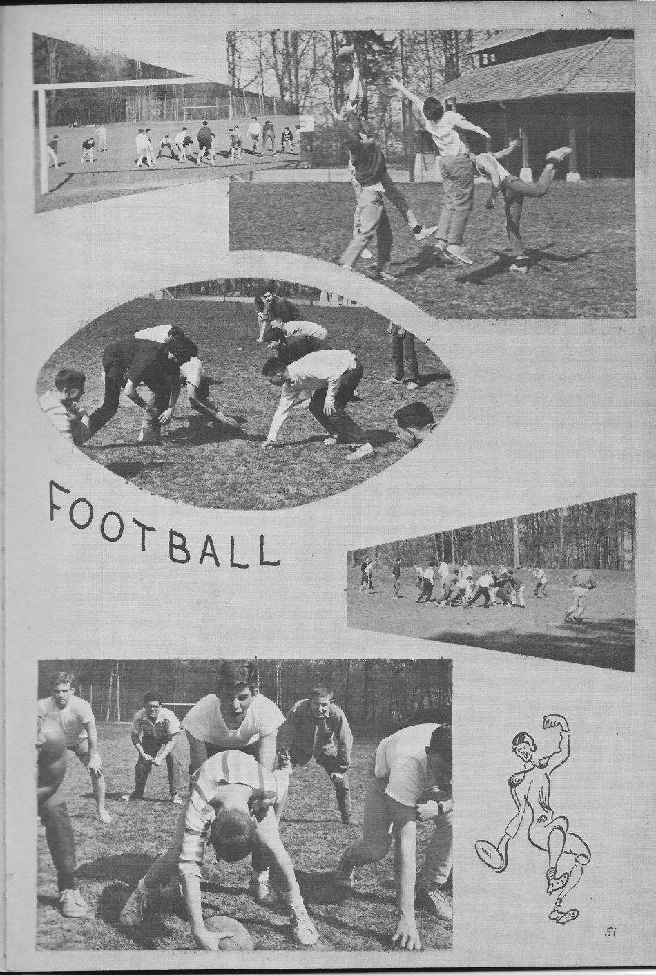 Football Photos for Villa Saint Jean International School  1964 Yearbook Le Chamois