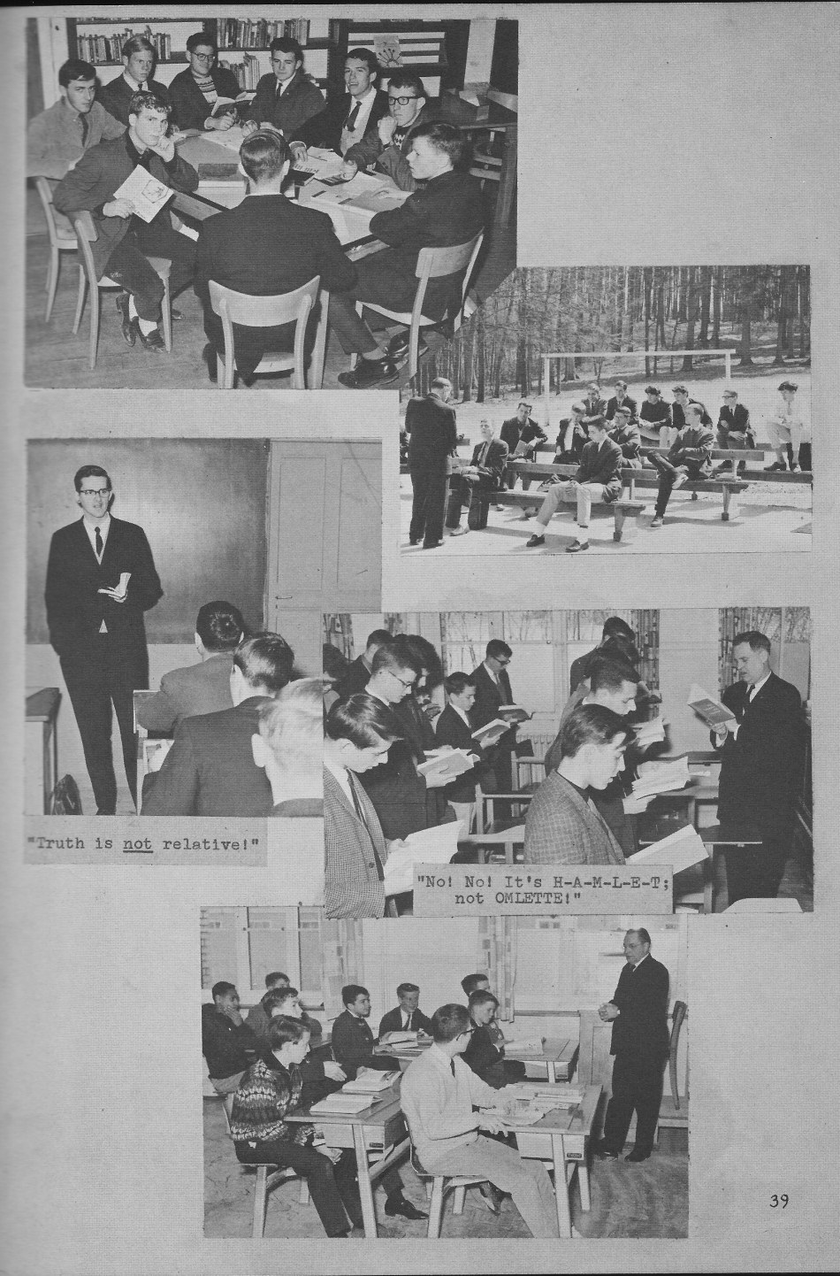 Classroom Photos  for Villa Saint Jean International School  1964 Yearbook Le Chamois