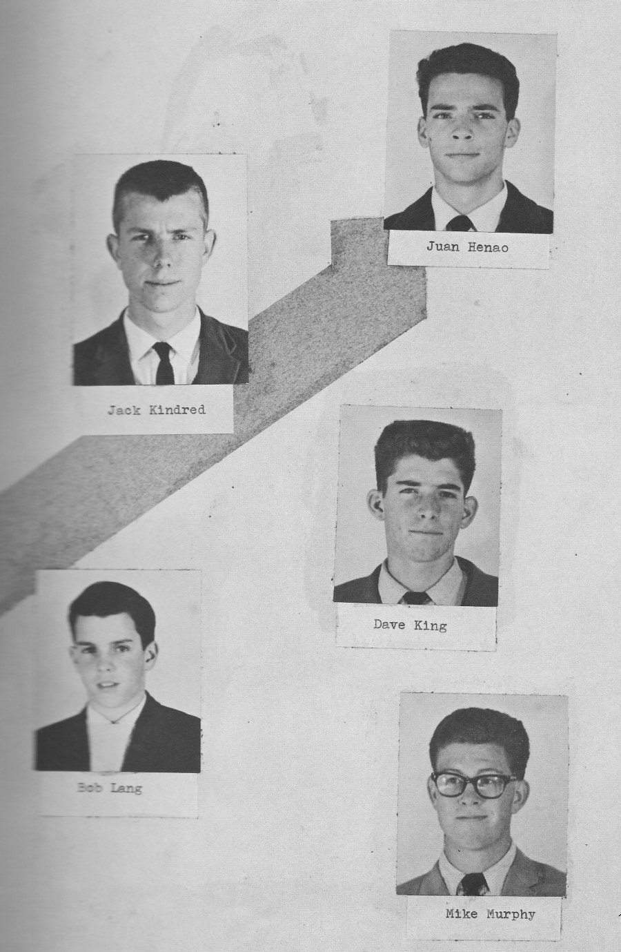JUNIORS Individual Photos 2 for for Villa Saint Jean International School  1964 Yearbook Le Chamois