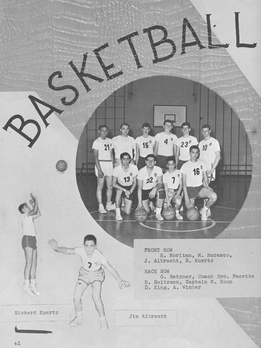 SPORTS Basketball 1 for  Villa Saint Jean International School  1964 Yearbook Le Chamois