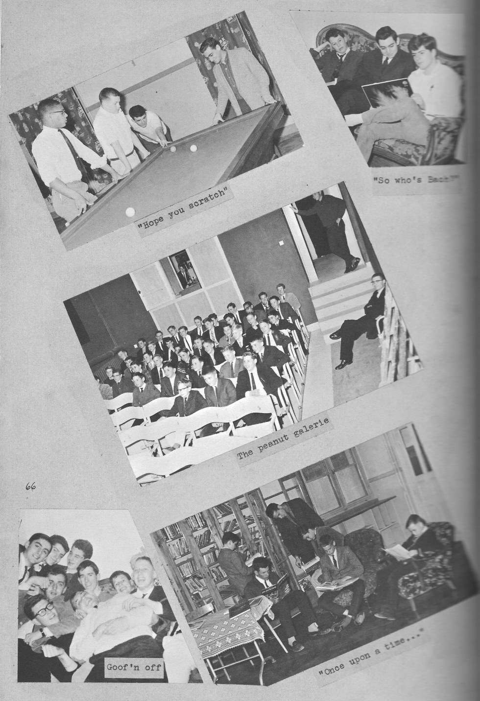 VILLA LIFE 6  for  Villa Saint Jean International School  1964 Yearbook Le Chamois