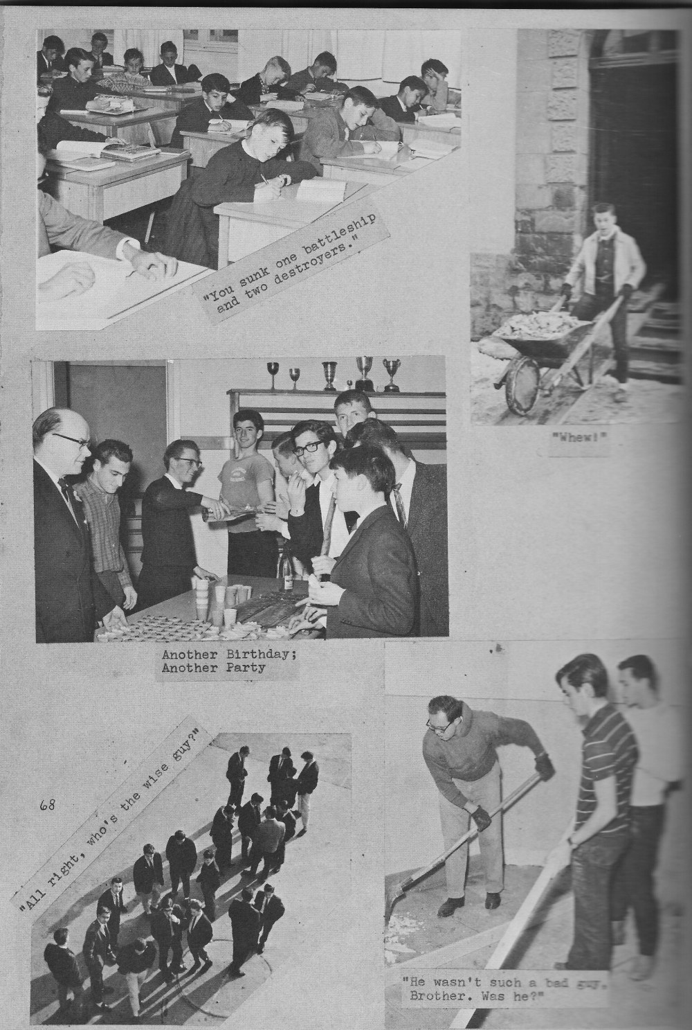 VILLA LIFE 8 for Villa Saint Jean International School  1964 Yearbook Le Chamois