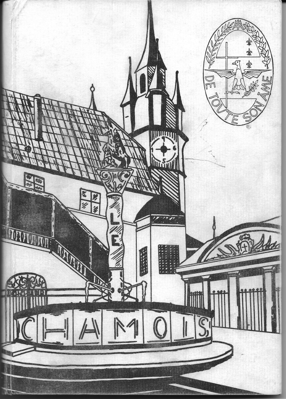 FRONT COVER  for  Villa Saint Jean International School  1965 Yearbook Le Chamois