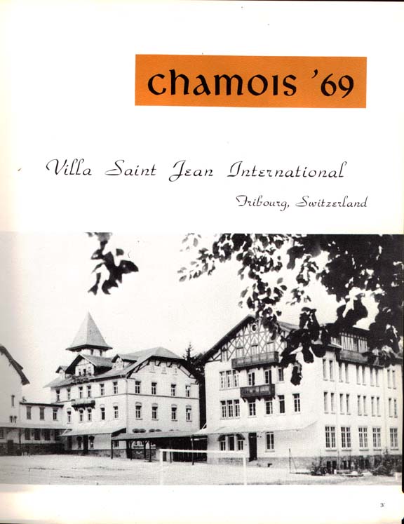  Villa 1969 Yearbook Cover