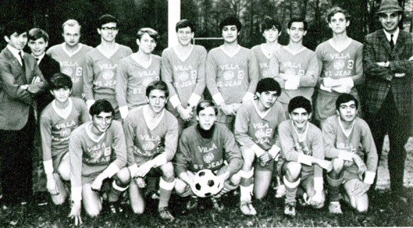  PHOTO Villa St Jean 1969 Soccor Team