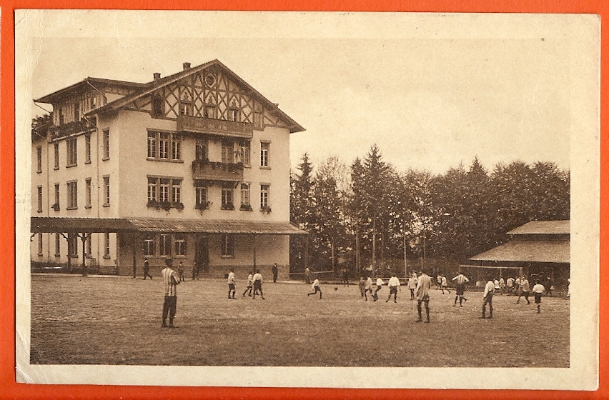  PHOTO College Villa St-Jean match football 1930