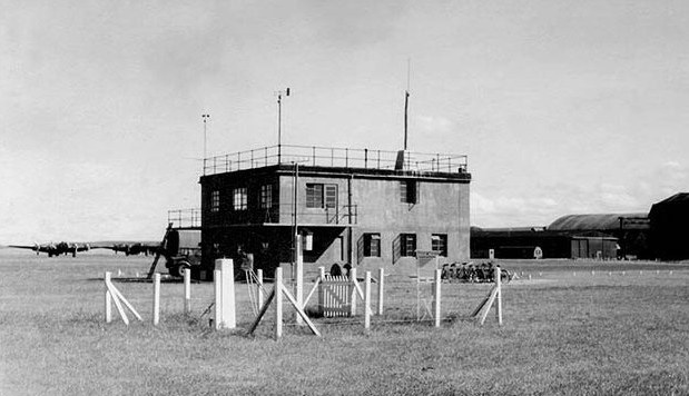  Kinloss Aircraft Control Tower circa 1940s