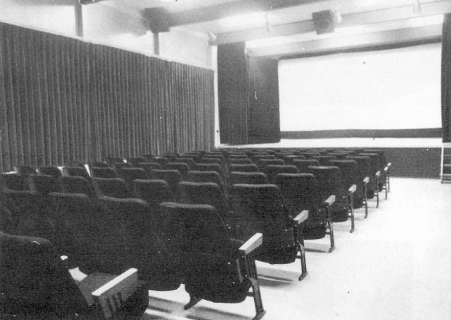 Photo: RCAF Moisie Movie Theatre in Recreation Centre