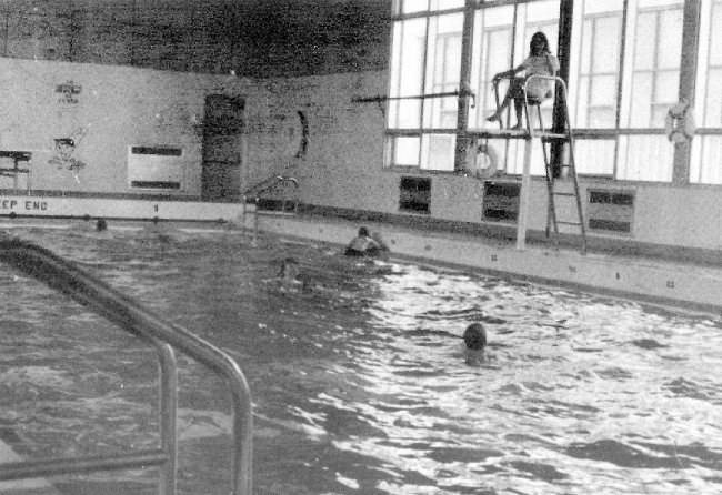 Photo: RCAF Moisie Swimming Pool in Recreation Centre