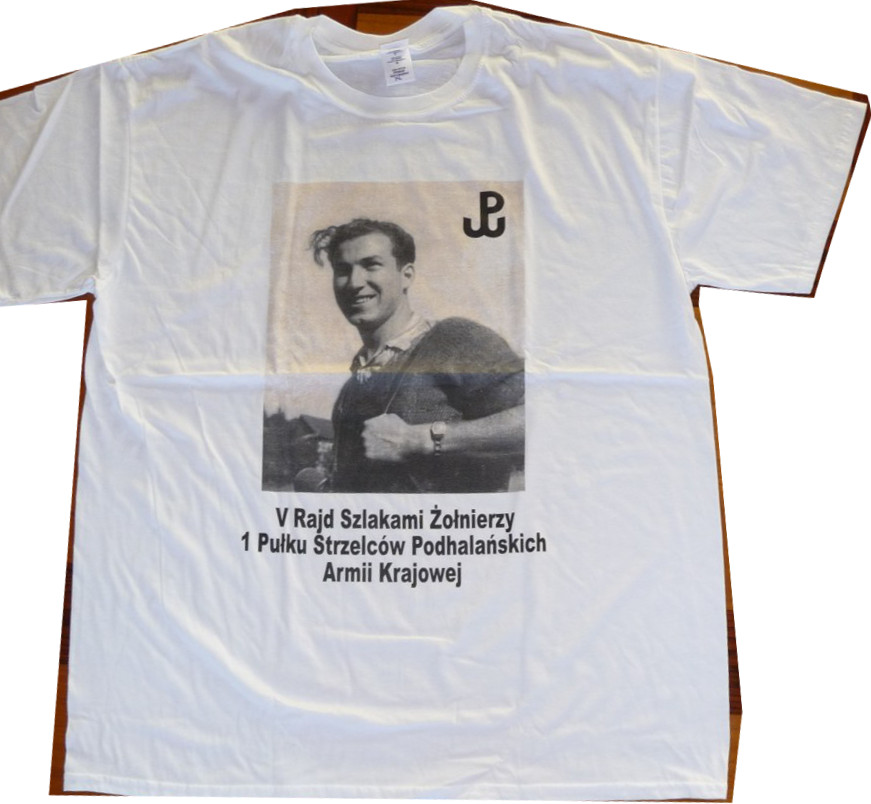 IMAGE of Hubert Brooks Commemerative T Shirt Front