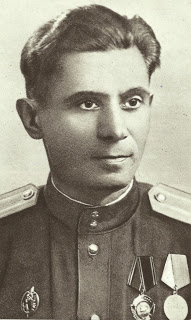 Photo of Red Army NKVD Major Ivan Zołotar ps.Artur circa 1943