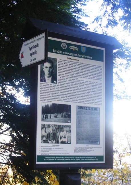 Image of Tymbark tourist-educational historical Information Panel 1