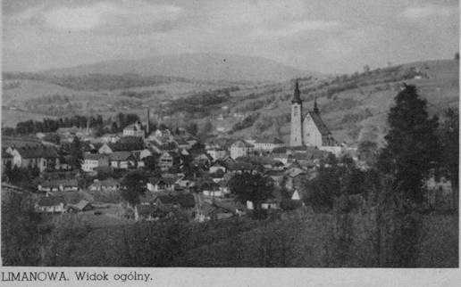 Postcard of Limanowa