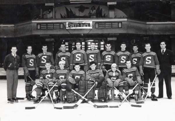 Photo:  Streatham Ice Hockey Club 1947-48