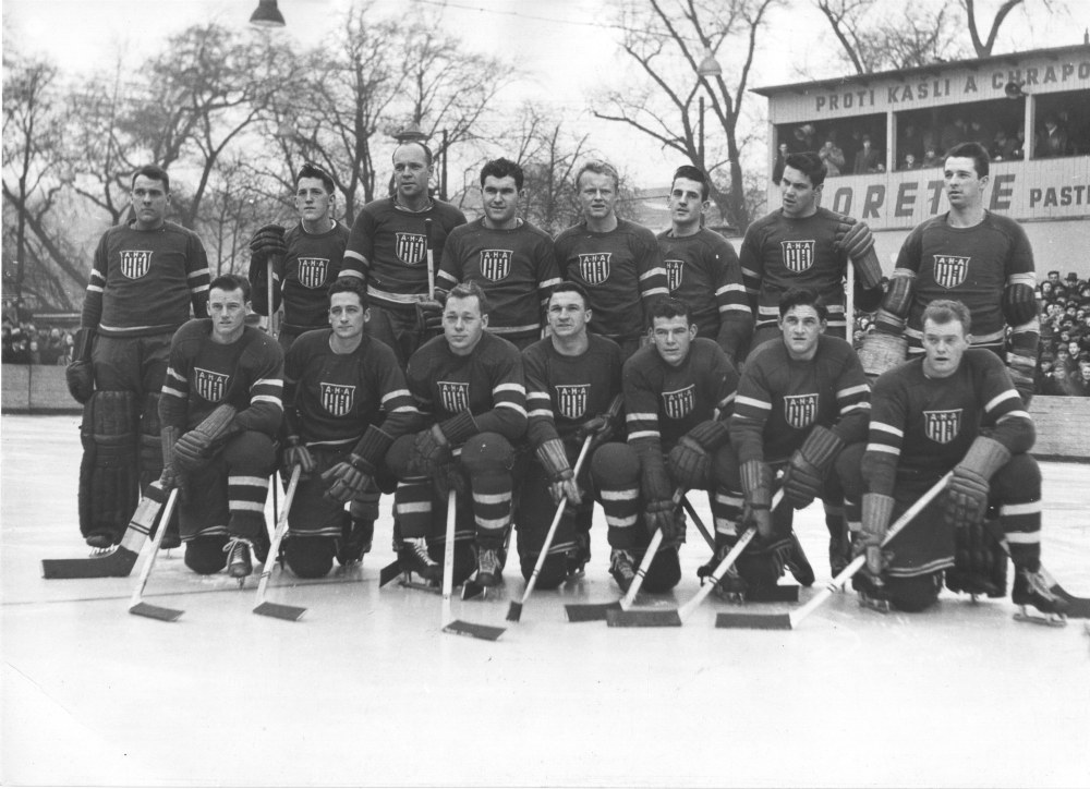 Photo: USA 1948 Olympic Hockey Team