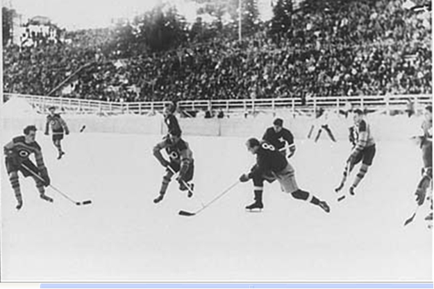 Photo:Final Hockey Match Canada vs. Switzerland